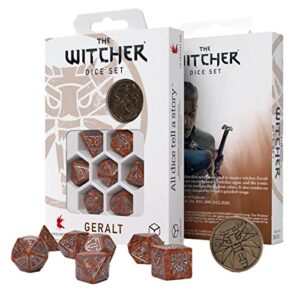 Q-Workshop Witcher Dice Set. Geralt - Q-Workshop Monster Slayer (CDs)