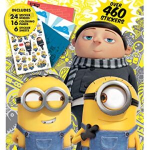 Despicable Me Minions Rise of Gru 24 páginas Crie uma cena com adesivos 47655 Bendon (CDs)