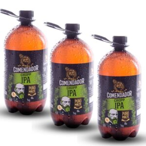 Chopp Comendador IPA 1 Litro Kit 3 unidades (Cervejas)