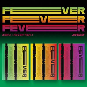 Zero: Fever Part 1 (Random Cover) (incl. 112pg Booklet, Sticker, 9pcPostcard Set, AR Photocard + Polaroid) - ATEEZ (CDs)