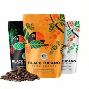 Kit de 3 Cafés Black Tucano Torrado e em Grãos 250g - Single Origin, Premium Blend e Honey Coffee (Café)