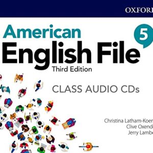 American English File 5 - Class Audio CD (Pack Of 5) - Third Edition - LATHAM-KOENIG, CHRISTINA (CDs)