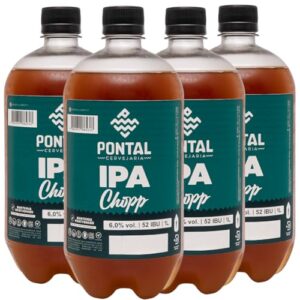 Growler 1L IPA Pontal - Kit 4Un (Cervejas)