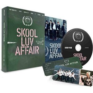 BTS - Skool Luv Affair (2º álbum mini) CD + livro de fotos + cartão fotográfico extra para presente (CDs)
