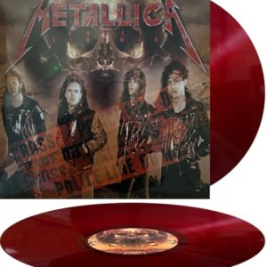 Enter Sandman, Japan 1986 - Limited Color Edition, Historic FM Radio Broadcast Live at Aichi Kousei Nenkin Kaikan, Nagoya, November 17th, 1986 - Featuring Master of Puppets, Battery, Creeping Death - Metallica (Discos de Vinil)
