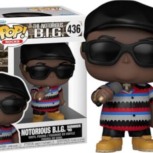 Funko The Notorious B.I.G. Summer Jam '95 + Pop Protector: Biggie Pop! Rocks Vinyl Figure (Gift Set Bundled with ToyBop Brand Box Protector Collector Case) (CDs)