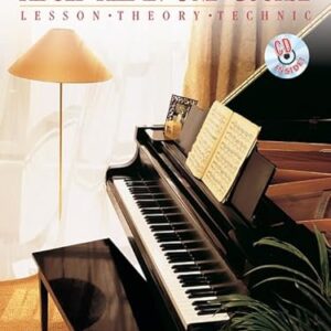 Alfred's Basic Adult All-in-One Piano Course Level 1 Book & CD (Lesson, Theory, Technic & CD) - Willard A. Palmer (CDs)