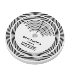 Generic Medição Precisa da Velocidade do Disco de Calibração da Plataforma Giratória de Alta Fidelidade para o Material do Pvc Jogador de Registro Uso Doméstico & Profissional (Equipamentos)