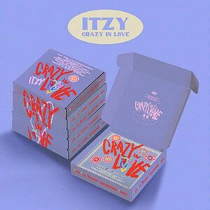 ITZY CRAZY IN LOVE 1st Album [ RANDOM ] Ver. 1ea CD+64p Photo Book+1ea Lyric Paper+2ea Photo Card+2ea Polaroid Card+1ea Sticker Pack - ITZY (CDs)