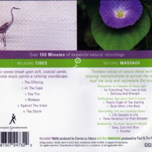 Relaxing Tides: Natural Massage [Audio CD] Nature's Creations Collection (CDs)