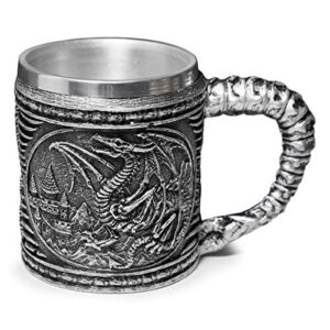 Caneca Esqueleto de Dragão Chopp Cerveja Bar Whisky Uísque (Cervejas)