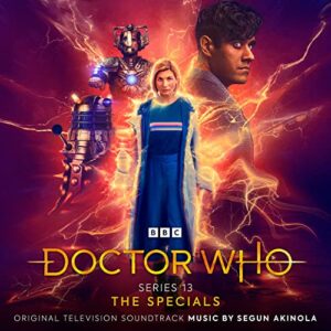 SILVA SCREEN Doctor Who Series 13 - The Specials (Original Soundtrack) Pillow Cover, Modern Cartoon Pattern, 18 Inches, Blue - Segun Akinola (CDs)