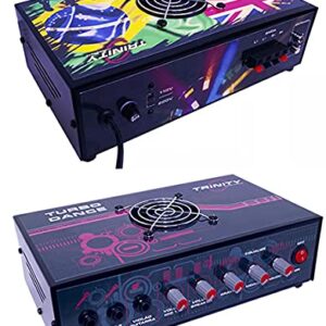 Amplificador de Mesa Trinity Turbo Dance 5.1 300W RMS 2 Canais - Ideal Para Som de Igrejas Lojas Casa (Personalizado) (Equipamentos)