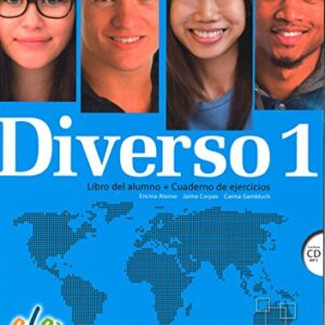 Diverso 1 Podręcznik i ćwiczenia + CD: Curso de Espanol Para Jovenes: Vol. 1 - Alonso, Encina (CDs)