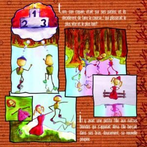 Quand la musique nous est contée (CD audio avec livret illustré : pièces enfantines pour le piano) (CDs)