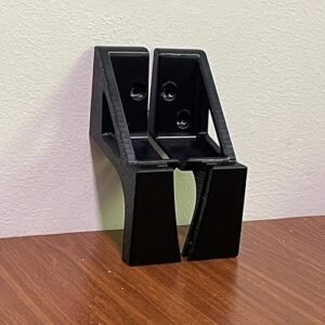 Suporte de parede de disco de vinil, prateleira moderna minimalista blackout para armazenamento vertical e fácil acesso, decoração de casa com economia de espaço para entusiastas de música (Equipamentos)