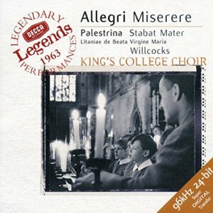 Miserere / Stabat Mater - Allegri / Palestrina / Willcocks / Kcc (CDs)