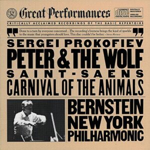 Peter & the Wolf / Carnival of Animals - Prokofiev / Saint-Saens / Bernstein / NY (CDs)