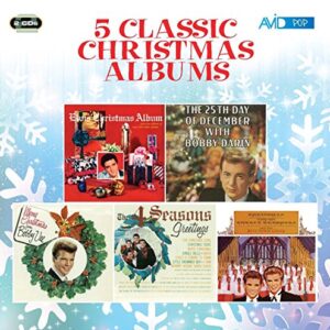 Five Classic Christmas Albums (Elvis's Christmas Album / The 25th Day Of December / Merry Christmas From Bobby Vee / The Four Seasons Greetings / Christmas With The Everly Brothers) - Elvis Presley (CDs)