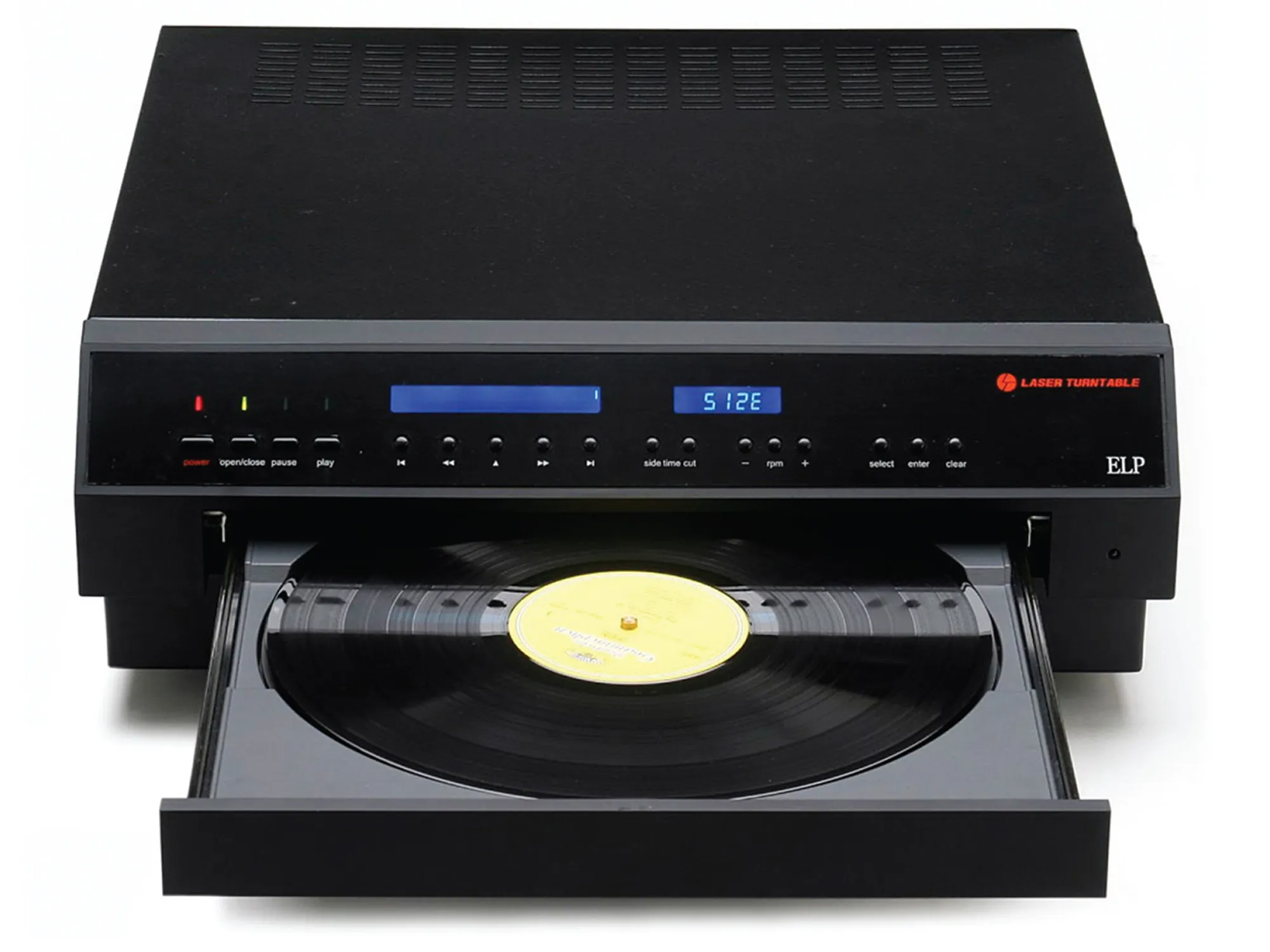 Toca-Discos a laser da ELP. Crédito: ELP Corporation.