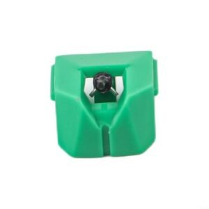 Agulha de substituição VMN95E para toca-discos Audio Technica AT-LP120X, caneta elíptica compatível com cartuchos da série VM95, caneta stylus de substituição de alta fidelidade (verde) (Equipamentos)