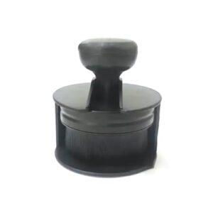Limpador de discos LP macio antiestático escova removedor de poeira de vinil para peça de disco de vinil LP (Equipamentos)