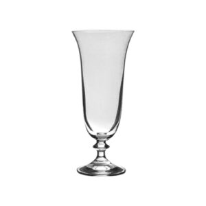 Taça de Cristal para Cerveja 360ml Linha Angela Cristal com Titânio Alta Resistência Elegância Premium Importada República Tcheca (Cervejas)