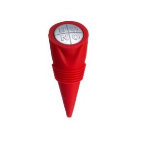 Rolha Preserva Vinho Reutilizável Em Silicone Formato Cone Garrafa de Vinho Espumante (Vinhos)