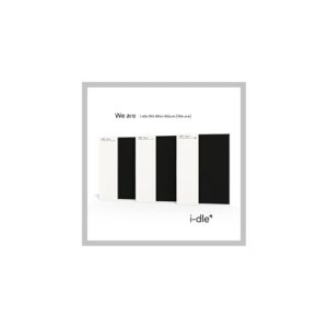 [Exclusivo Ever'Line Pob] I-Dle We Are 8º Mini Álbum Com Faixas Lacradas Idle (Versão Aleatória Padrão) (CDs)