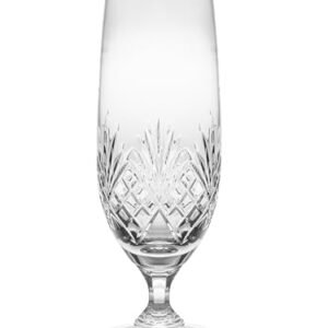 Barski Cristal - Conjunto de 6 - Copos de cerveja - Copos - Cada copo tem - 325 ml - Design de cristal cortado - para cerveja - Uísque - Vinho - Bebidas espirituosas - Feito na Europa (Cervejas)