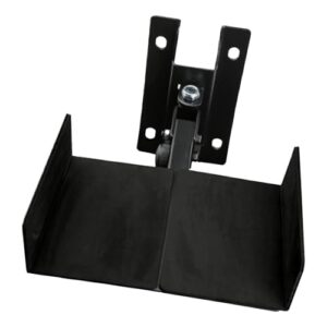 Generic Suporte de parede para caixas de som com capacidade para até 15 kg, giratório e inclinável, em metal, ideal para home theater, karaokê e palcos, Largura de 19.3 a (Equipamentos)