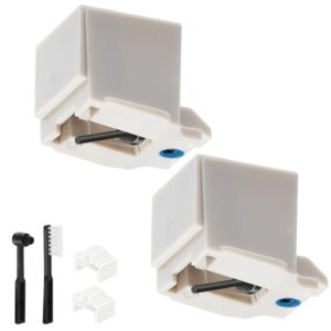 Agulha para toca-discos ATN3600L-ATN3600LC - Caneta de substituição cônica de diamante compatível com Audio-Technica AT-LP60 Series, AT-LP60X, AT-LP60XBT e toca-discos Sound Burger (pacote com 2) (Equipamentos)