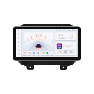 CheDux Rádio estéreo automotivo de 10,33 polegadas para Jeep Wrangler JL (2018-2023) / Gladiador (2018-2023), 8 núcleos 4 + 32 GB de navegação GPS com Carplay Weather SWC DSP (não suporta câmera de (CDs)