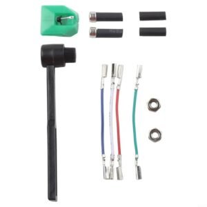 AT-VMN95E Stylus de substituição para toca-discos AT-LP120X-USB, cartucho de fono de ponta oval com 0,3 x 0,7 mm, agulha japonesa compatível com AT-VMN95C/E/EN/ML/SH/ (Equipamentos)