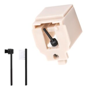 Agulha de substituição para toca-discos ATN3600L, caneta para toca-discos com 2 escovas de limpeza compatível com Audio-Technica AT-LP60X AT-LP60XBT AT-LP60XBT (Equipamentos)