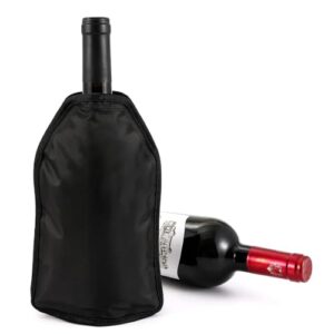 Bolsa Térmica para Vinho e Espumante com Gel - Cooler Portátil para Garrafas, Mantém a Temperatura por até 2h - Ideal para Viagens, Praia, Piscina e Presentes (Vinhos)