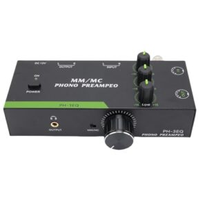 BTSEURY Amplificador de Toca -tourtable pré -amplificável (Plugue dos EUA 100-240V) (Equipamentos)