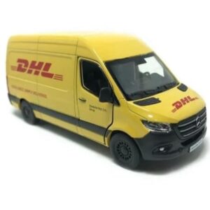 POWER TOYS Miniatura M e r c e d e s B e n z S p r i n t e r Furgão Metal 1:48(SPRINTER DHL 12) (CDs)