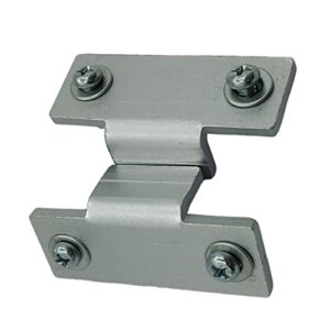 FVDPWYE Conjunto de Dobradiças de Ferro Duráveis ​​para Reparo de Toca-discos Technics SLD2 3200, B2 Q2 D3, com Tampas à Prova de Poeira, Cor Prata. (Equipamentos)