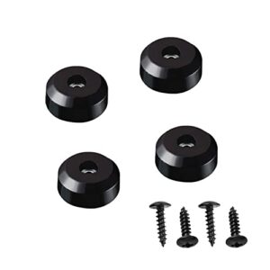 Almofadas de isolamento de alto-falante pacote com 4 - Pés de borracha para toca-discos Amp CD Player Equipamento de áudio (Equipamentos)