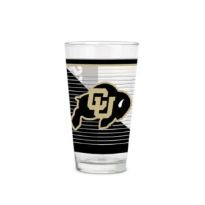 Rico Industries NCAA Colorado Buffaloes Copos padrão de 473 ml com logotipo impresso digitalmente, copo clássico (Cervejas)