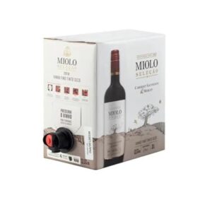 VINHO MIOLO SELECAO TINTO SECO CABERNET/MERLOT BIB 3 X 3 LTS (Vinhos)