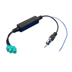 Adaptador de antena de rádio de carro 2X FAKRA RF Connector Universal Part (CDs)
