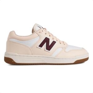 Tenis New Balance 480 Low Masculino, Rosa/Vinho, 34 (Vinhos)