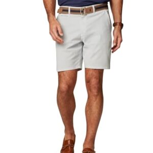 johnnie-O Shorts de mistura de algodão Nassau, Cromado, 34 (CDs)