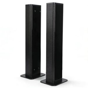 Dpofirs Caixa de Som para TV, Soundbar Surround 3D de 100W, Design Destacável 2 Em 1, 3 Modos de Equalização, Com Conectividade Bluetooth 5.4, ARC, Óptica e AUX, para TV, PC, Jogos e (Plugue dos EUA) (Equipamentos)