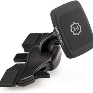 WixGear Suporte magnético para Cd, compartimento de CD para celulares e mini tablets com tecnologia Fast Swift Snap, [serve apenas para slots de CD Player medindo 11,5 a 12 cm] (CDs)