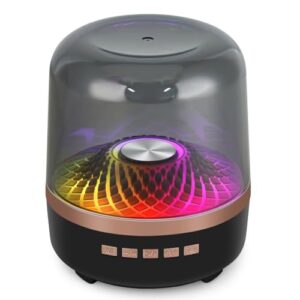 Caixa de Som Bluetooth Portatil com Graves Pesados, Caixinha de Som Bluetooth Pequena 5ª Geração, Caixa de Som Pequena Sem Fio para Casa e Exterior (Equipamentos)