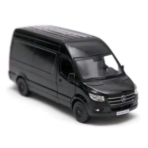 POWER TOYS Miniatura M e r c e d e s B e n z S p r i n t e r Furgão Metal 1:48(SPRINTER PRETA 12) (CDs)