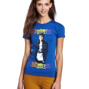 Bravado Camiseta juvenil Justin Bieber para adolescentes: Fun Time, Azul, M - Bieber, Justin (CDs)